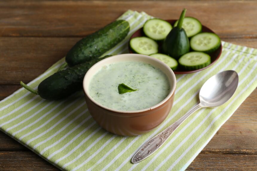 Polnische Gurkensuppe Eine köstliche Kombination aus Frische und Geschmack - Polen besuchen